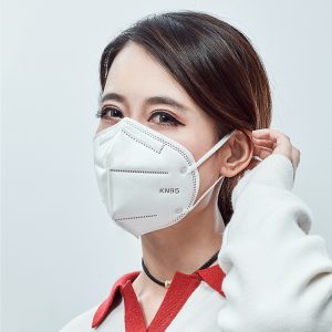 N95 Maska za enkratno uporabo, ki preprečuje smog, preprečuje nastanek prahu in dihanje